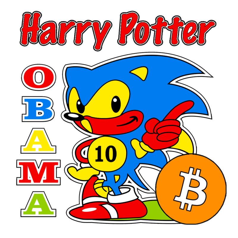 HarryPotterObamaSonic10Inu (BITCOIN) meme coin logo on Ethereum