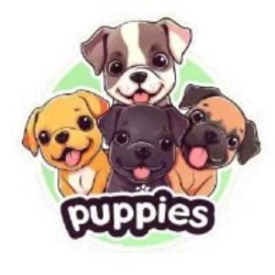 I love puppies (puppies) meme coin logo on Ethereum