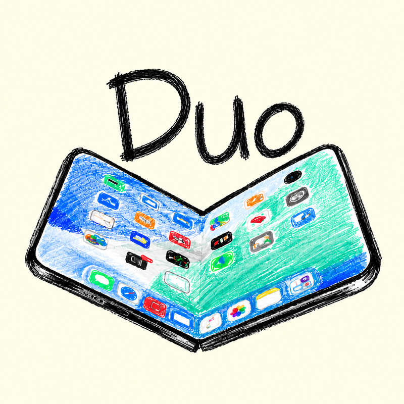 iPhone Duo (DUO) meme coin logo on Robinhood Chain