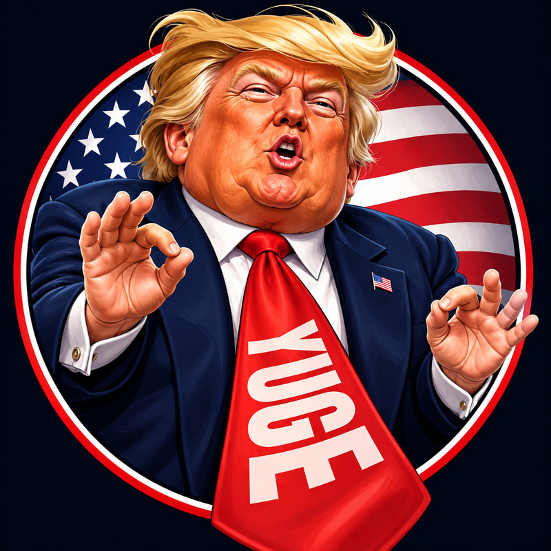 YUGE (YUGE) meme coin logo on Robinhood Chain