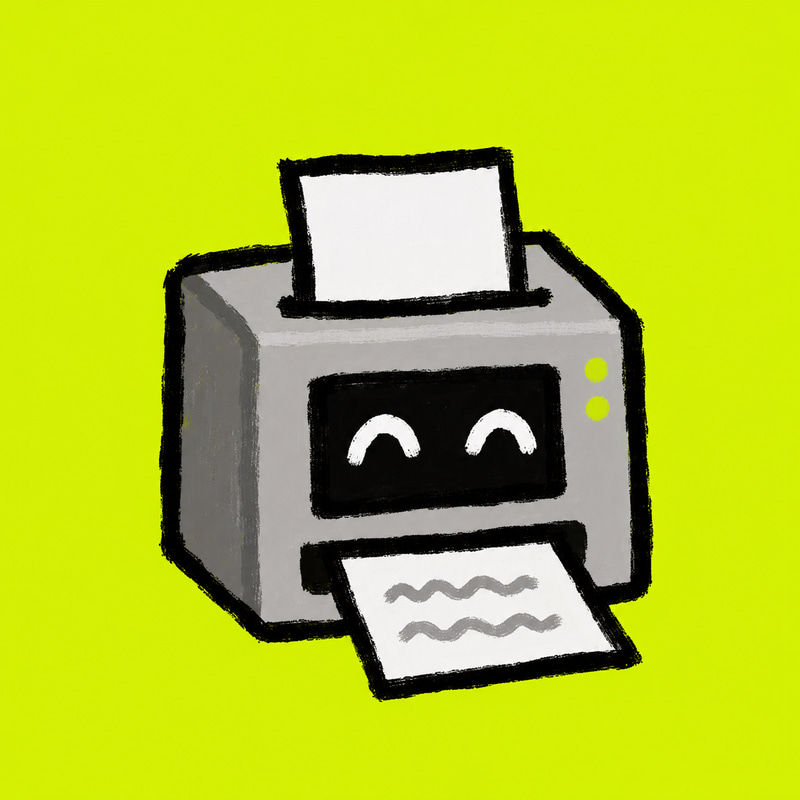 PRINTER (PRINTER) meme coin logo on Robinhood Chain