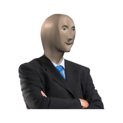 Stonks (STNK) meme coin logo on Solana
