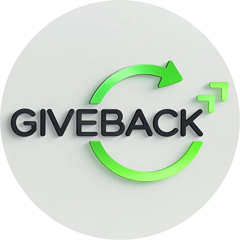 GIVEBACK (GBACK) meme coin logo on Solana