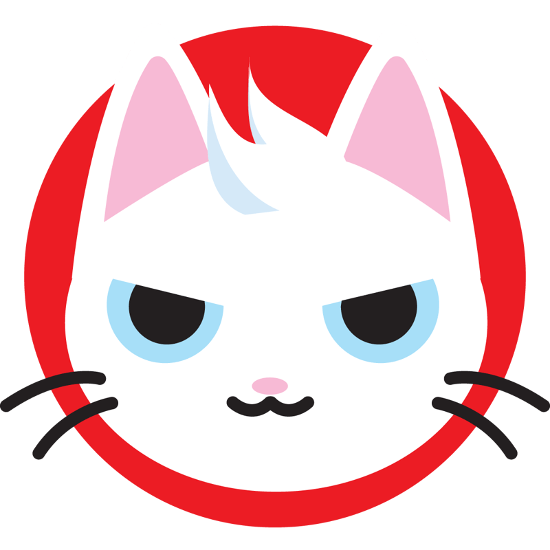 cat in a dogs world (MEW) meme coin logo on Solana