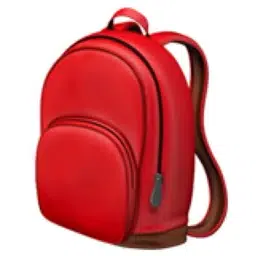Just a Backpack (๐) meme coin logo on Solana