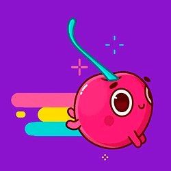 Hot Cherry (CHERRY) meme coin logo on TON